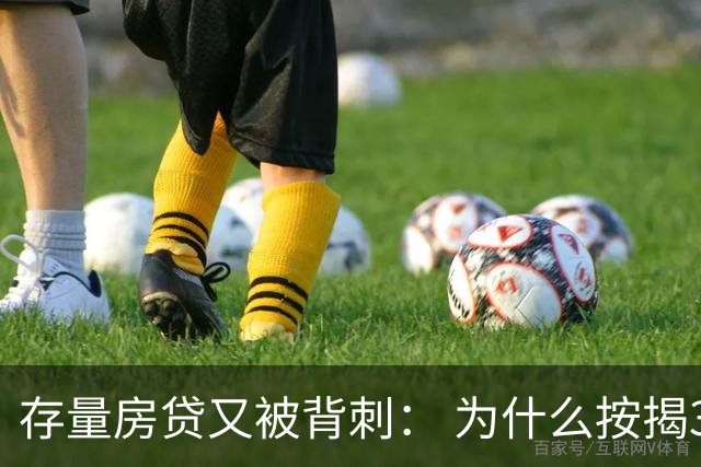 存量房贷又被背刺： 为什么按揭3.8%的人成了银行最后的唐僧肉？